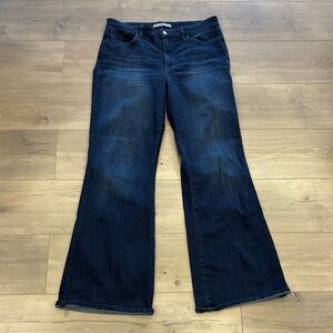 Joe's Jeans Dark Blue Flare & Wide Leg